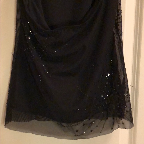 BCBGMaxAzria sequined halter, medium - Picture 5 of 6